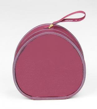 Horsman - Urban Vita - TEAR DROP TRAIN CASE - BURGUNDY - Accessory